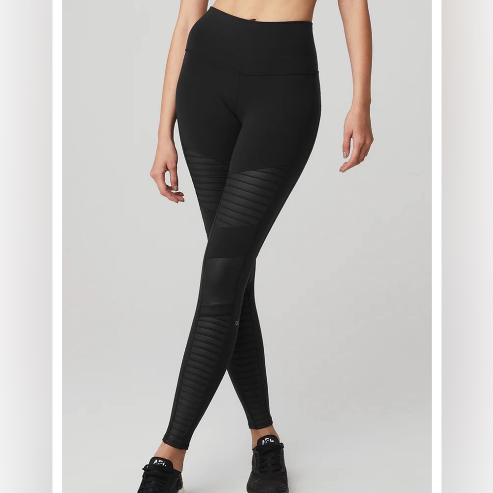 Alo high waisted moto leggings